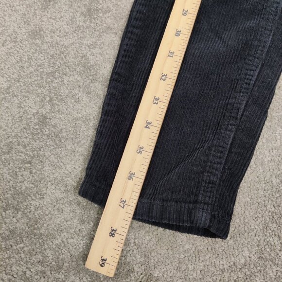 BDG Mom High Rise Women's Corduroy Pants in Black Size 25 Winter 100% Cotton - Picture 11 of 11
